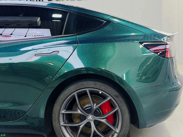 PET-Super Gloss Metallic Dark Jade Green