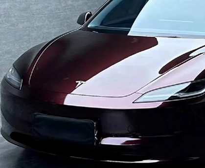 PET-Super Gloss Pearl Black Red