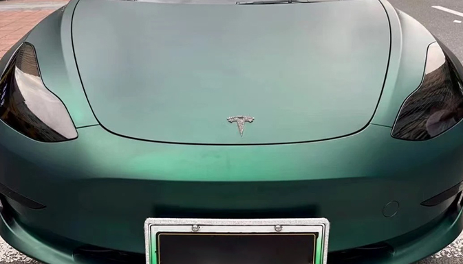 PET-Ultra Matte Chrome Venom Green