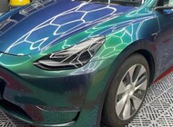 PET-Super Gloss Coral Peacock Green