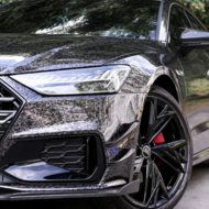 PET-Black Forged Carbon Fiber