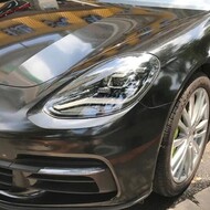 PET-Super Gloss Black Gold Metallic